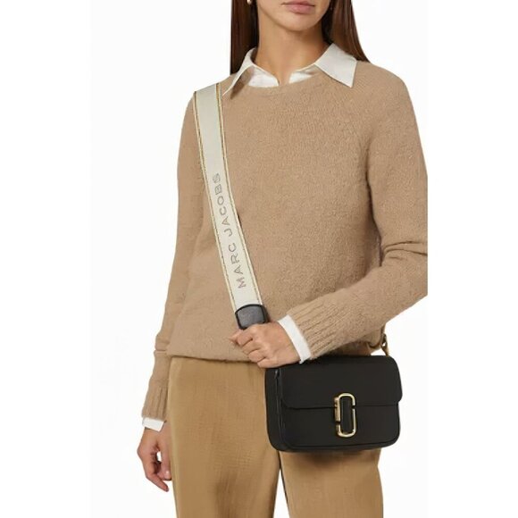 Marc Jacobs Women's The J Marc Shoulder Crossbody Bag Black OS - Picture 5 of 16